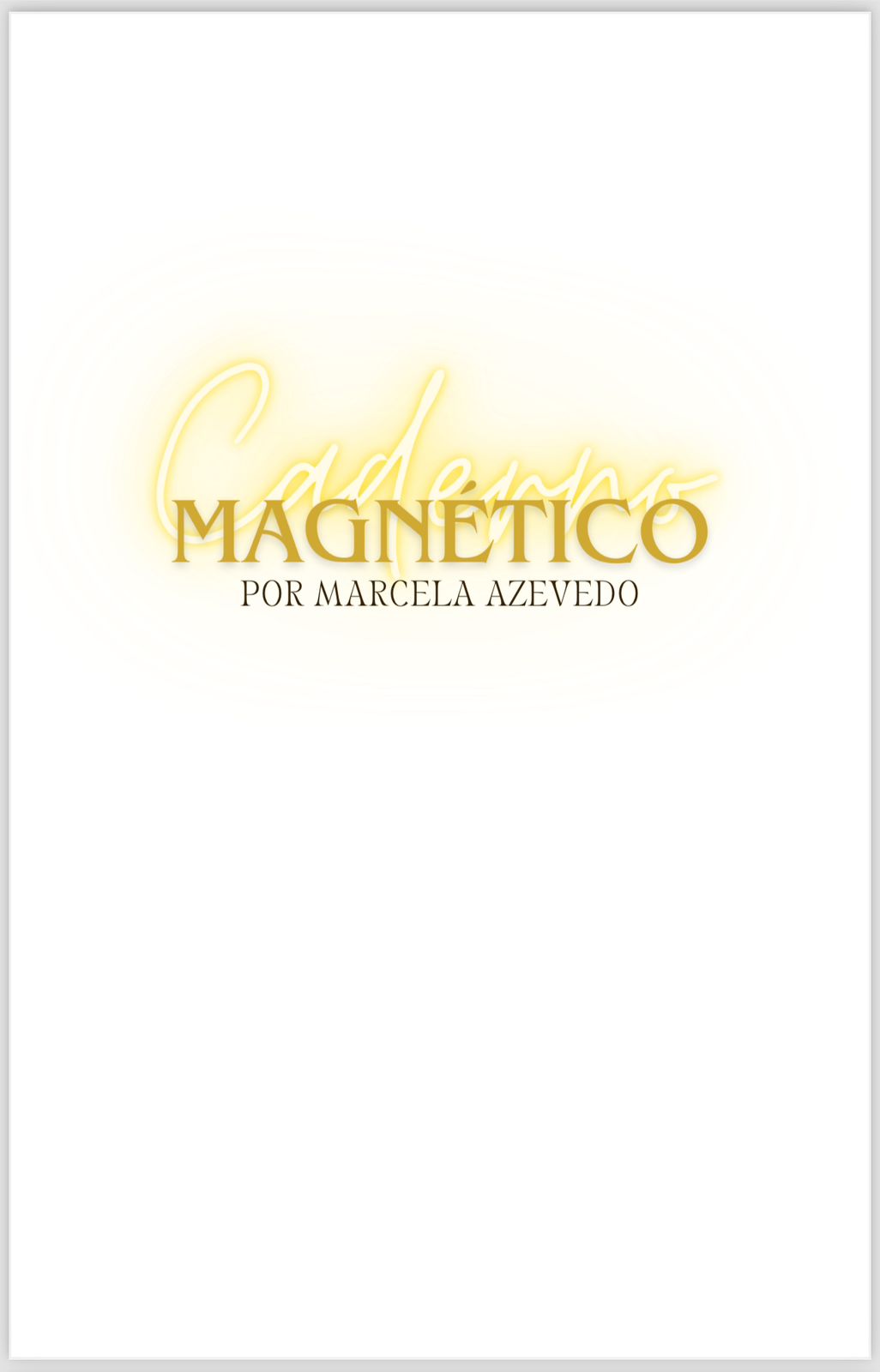 Caderno Magnético